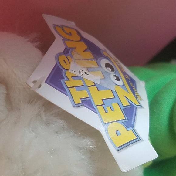 Plush Bear wearing green Boston sweatshirt - Picture 4 of 5